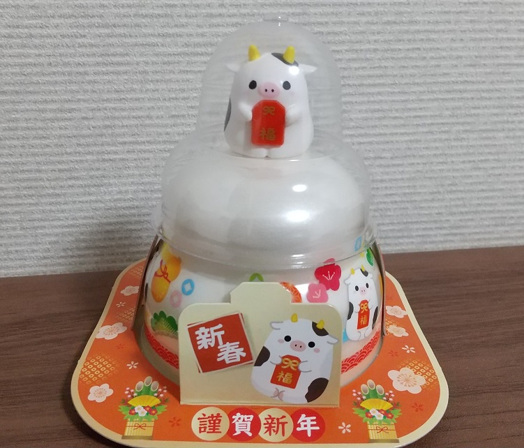 鏡餅の牛さん♡干支 鏡餅の牛さん♡干支