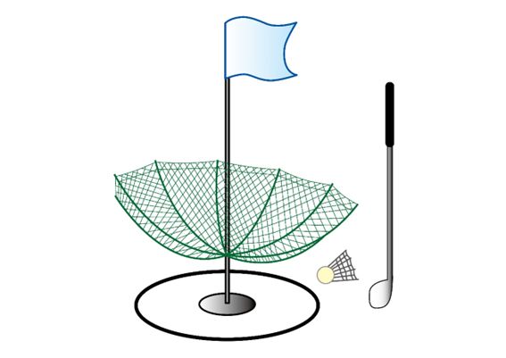 板橋駅　トランクルーム使い方色々　～ターゲット・バードゴルフ～