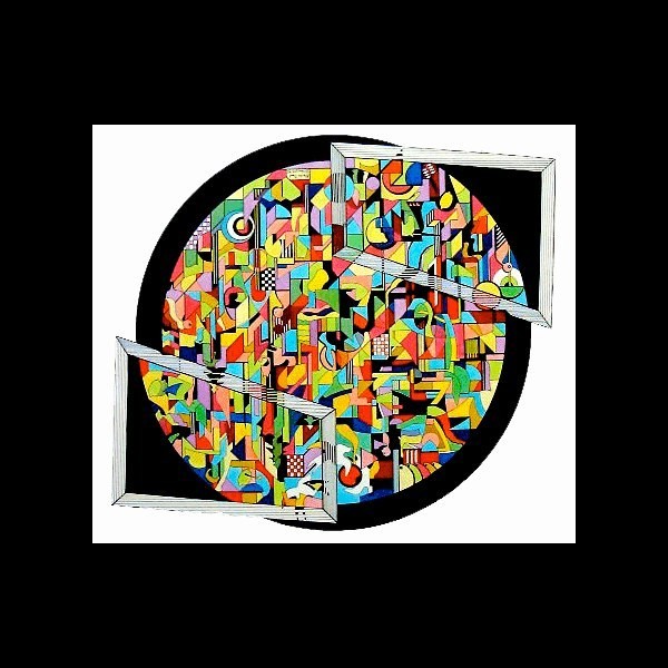 Windows 60 x 50 cm ©Marlon Paul Bruin SOLD