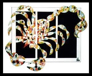 Scorpion 60 x 50 cm ©Marlon Paul Bruin SOLD