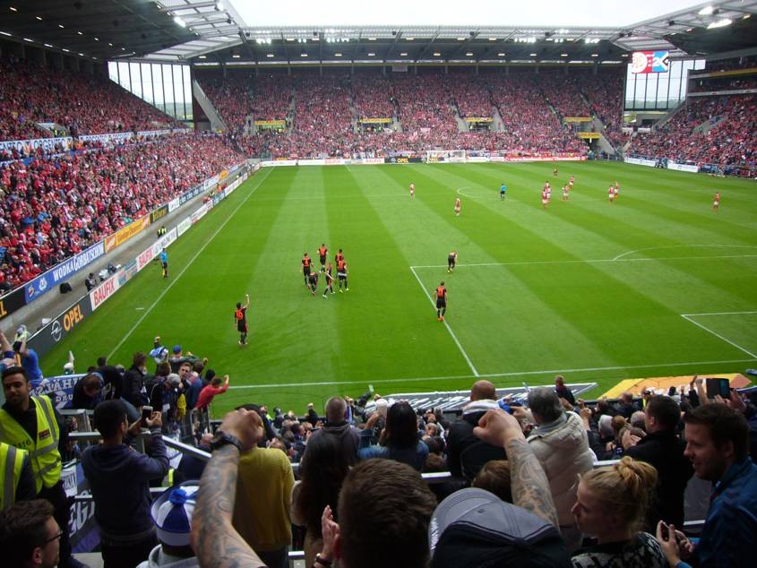 Auswärtsspiel gegen Mainz im Mai 2015