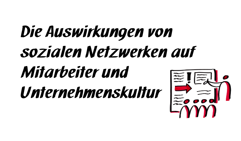 Die Auswirkungen von Unternehmens-Accounts in sozialen Netzwerken auf Mitarbeiter und Unternehmenskultur