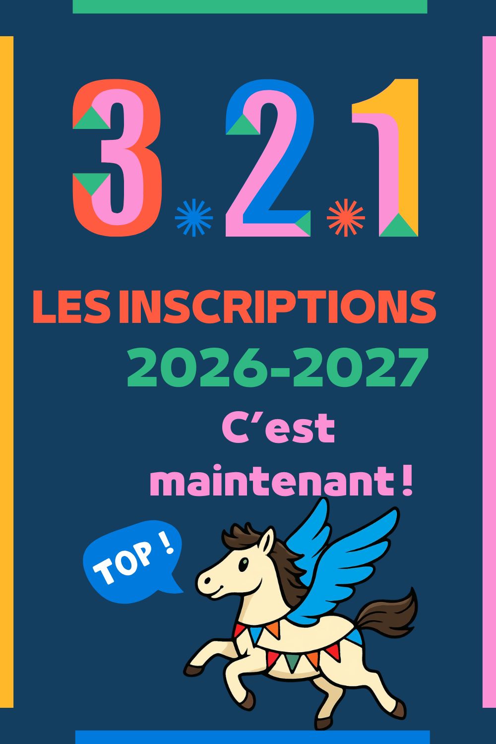 INSCRIPTIONS 2026 - 2027