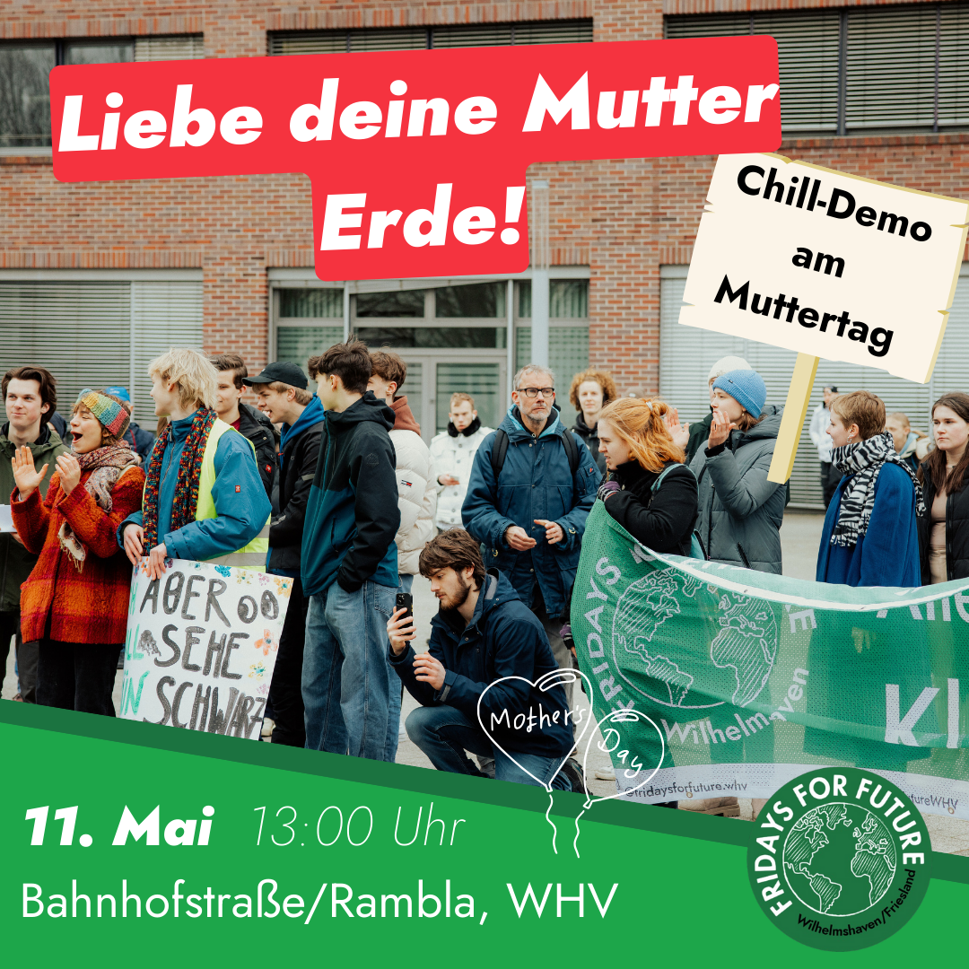 Chill-Demo am Muttertag