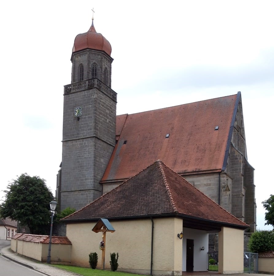 Dorfkirche in Großlellenfeld