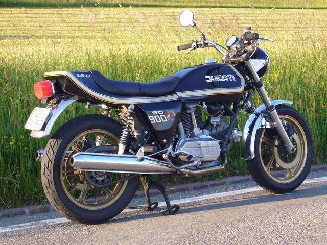 my Ducati 900SD Darmah Jg. 78