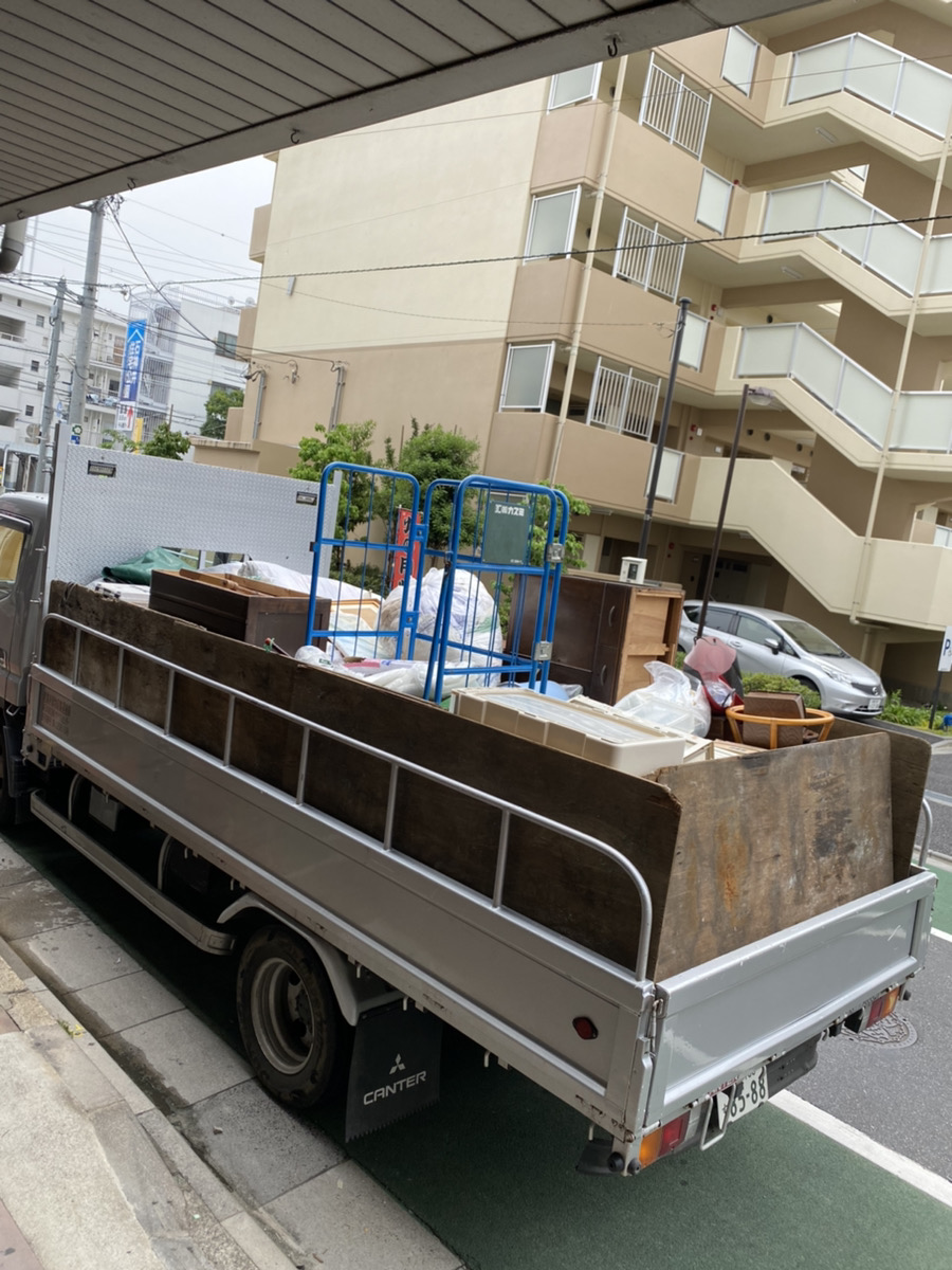 板橋区東坂下A様 不用品回収
