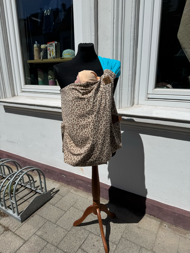 Ringsling + Sonnencover Cloby - Tragepuppe