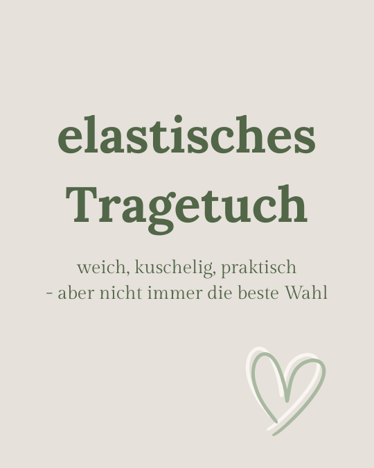 Das elastische Tragetuch