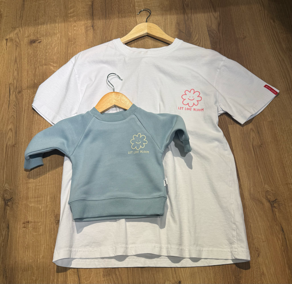 Shirt und Pulli Baby und Mama Partnerlook- Liliput