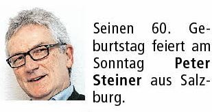 Salzburger Nachrichten vom 12. April 2014