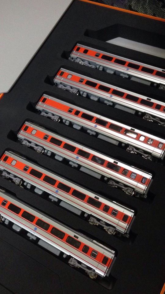 プッシュプル自強号、台湾形車両ケース - 南洋物産株式会社 NANYO