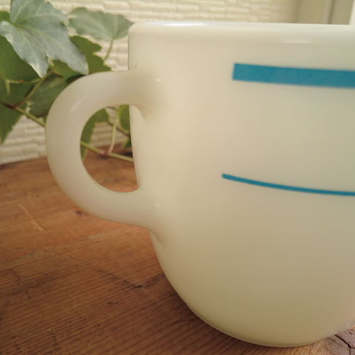 Pyrex U.S.NAVY ブルーバンド マグ 【MAR-1187】 - Marion Pyrex U.S.NAVY ブルーバンド マグ 【MAR-1187】 - Marion