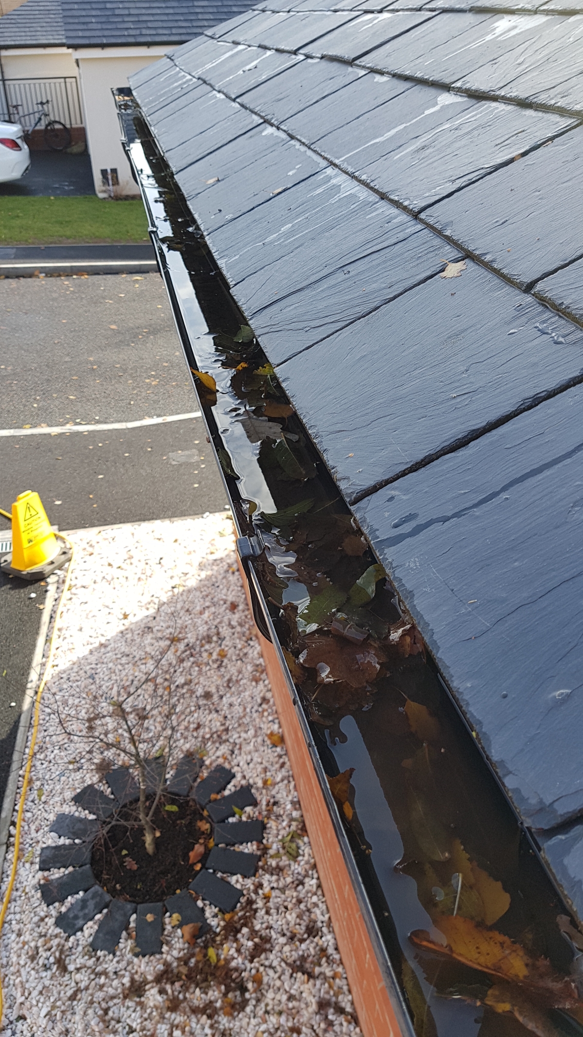 We clear gutters Exeter window cleaning