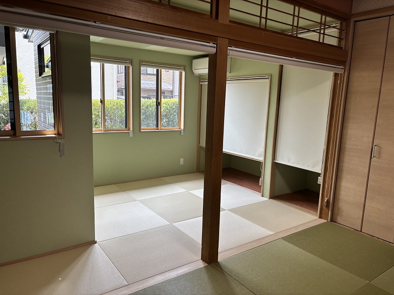暮らしに寄り添う畳スペース増築