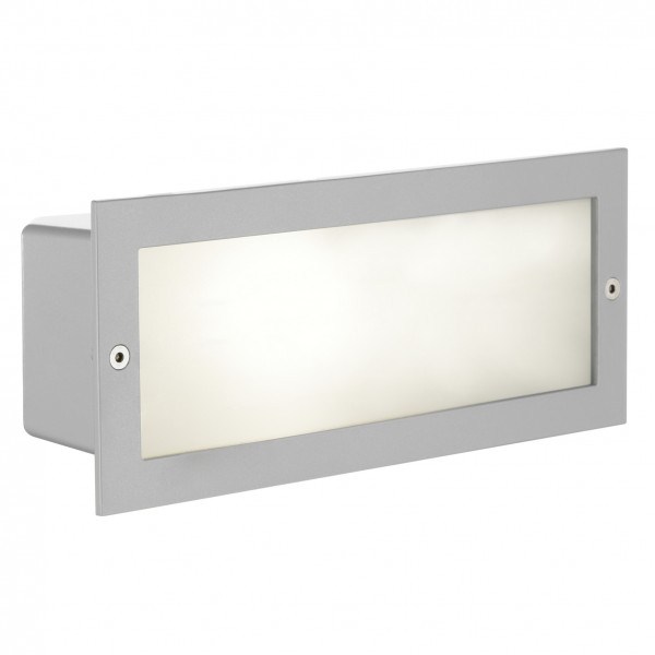 Segnapasso da incasso a muro con griglie per lampade con base e27 ... Lampade per esterno led