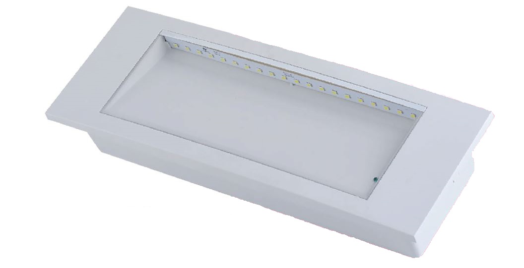 Plafoniere Con Luce Emergenza : Lampada emergenza led da muro o incasso solo ebay