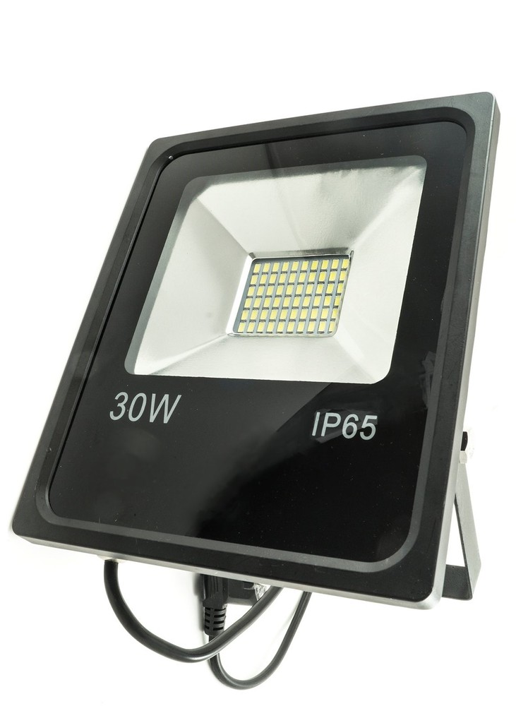 Faro led 30w per interni ed esterni slim (sottile) in alluminio e ... Fari a led per interni