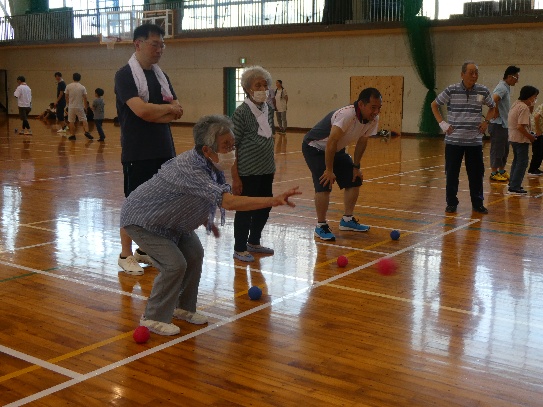 町民スポーツ祭 ボッチャ交流大会を開催！！