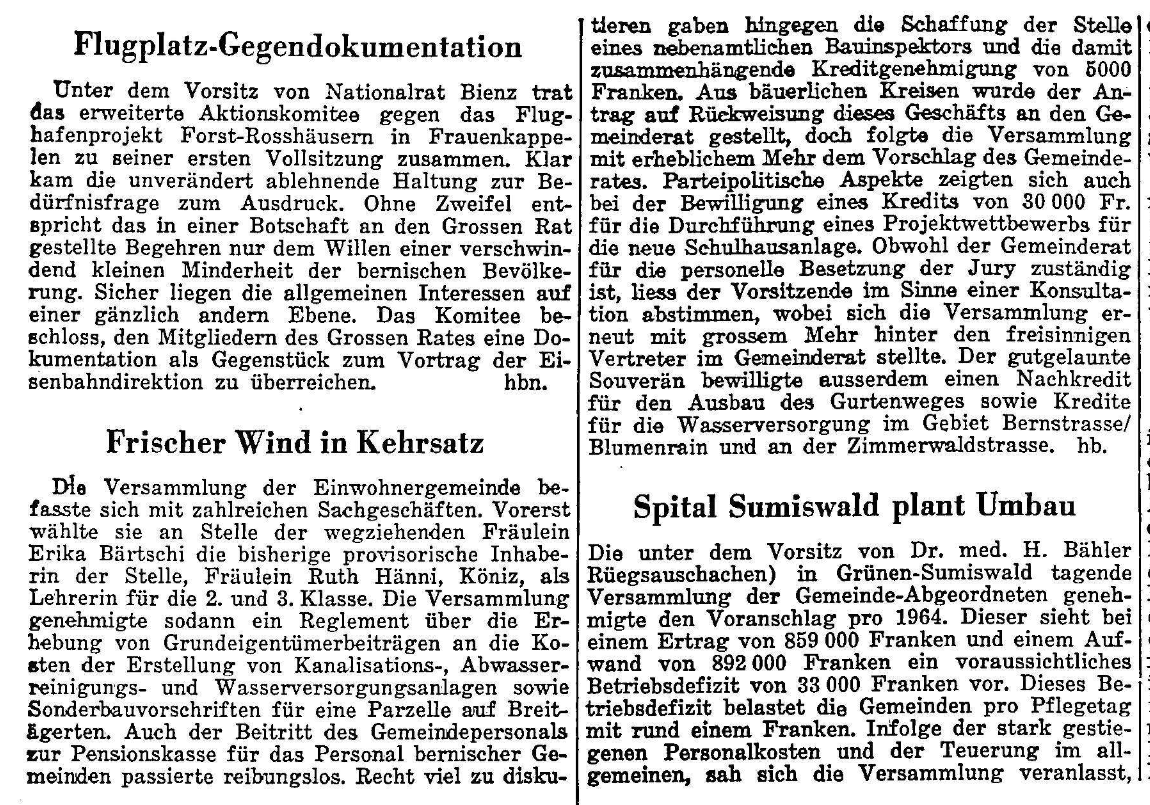 1963.10.25 - Der Bund - Frischer Wind