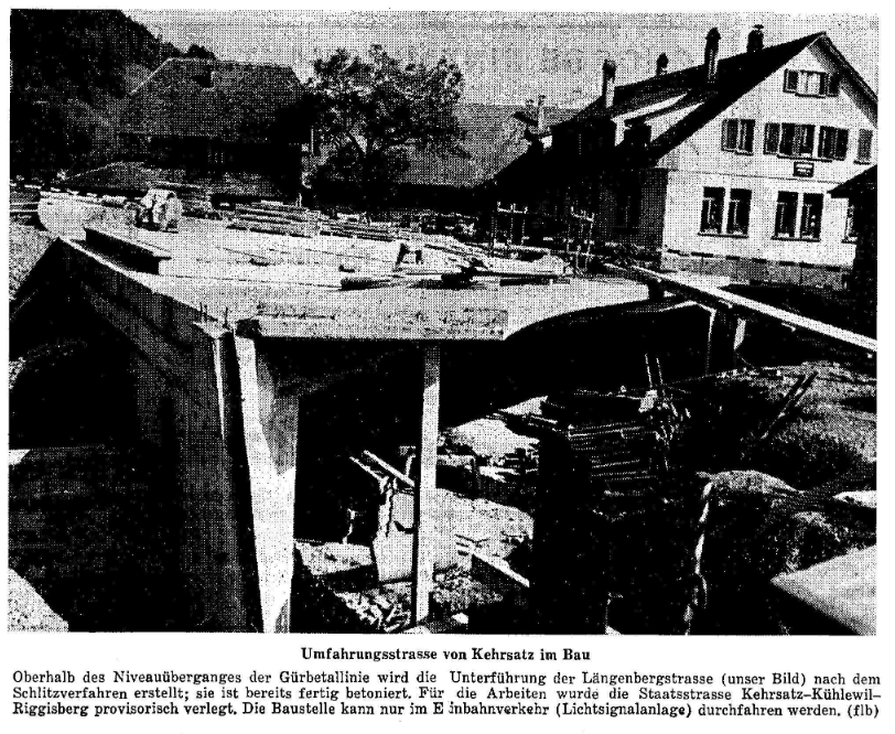 1968.06.23 - Der Bund - Bau Umfahrungsstrasse