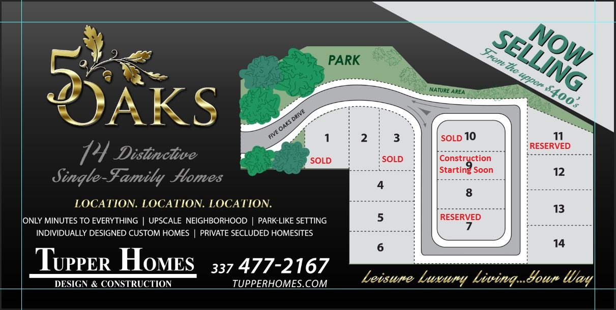 Five Oaks Neighborhood TUPPER HOMES Design & Construction