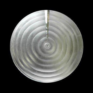 Glas Schale Kreise Konzentrisch ca. 33 cm