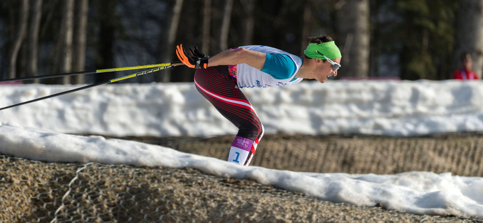 Langläufer und Biathlet MICHAEL KURZ, WM-Medaillengewinner und Sieger im IPC Weltcup. © GEPA #SOCHI2014