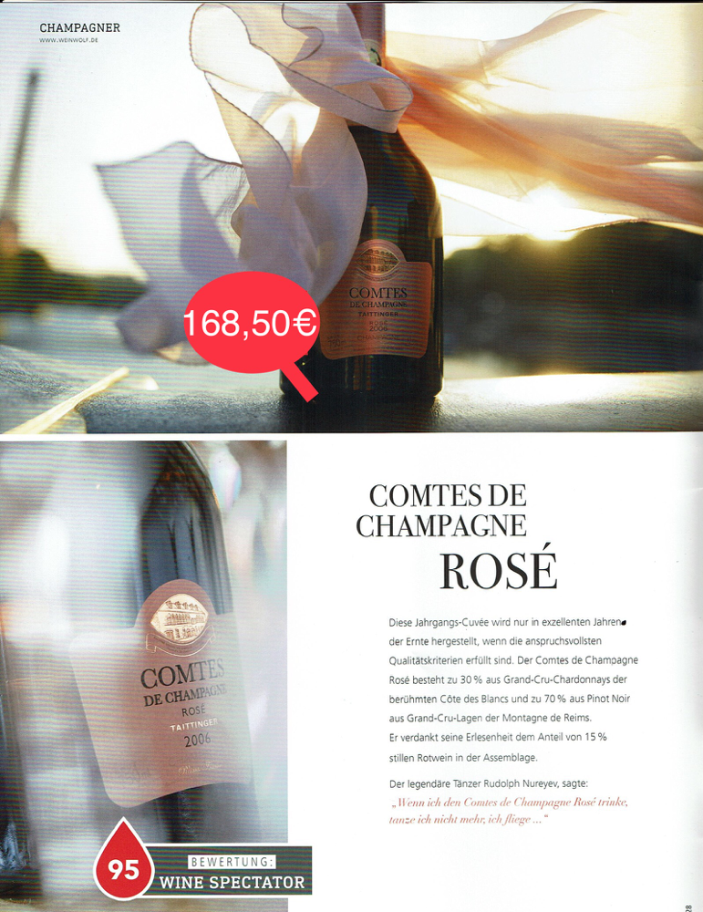 Comtés De Champagne- ROSÉ / Rarität & Schnäpschen