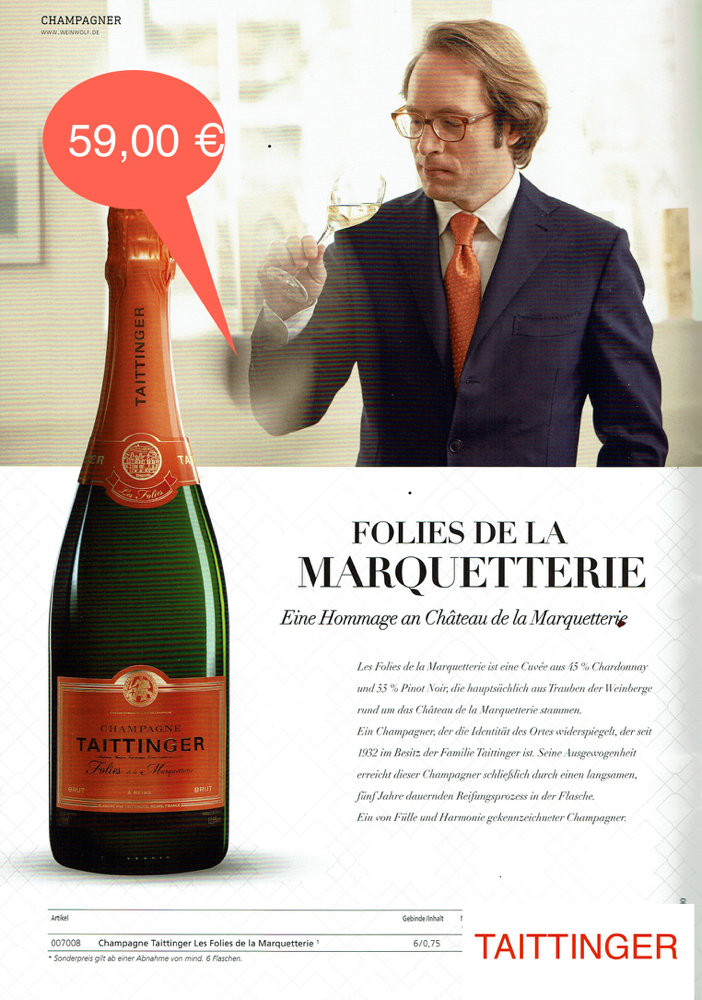 Taittinger-Champagner 