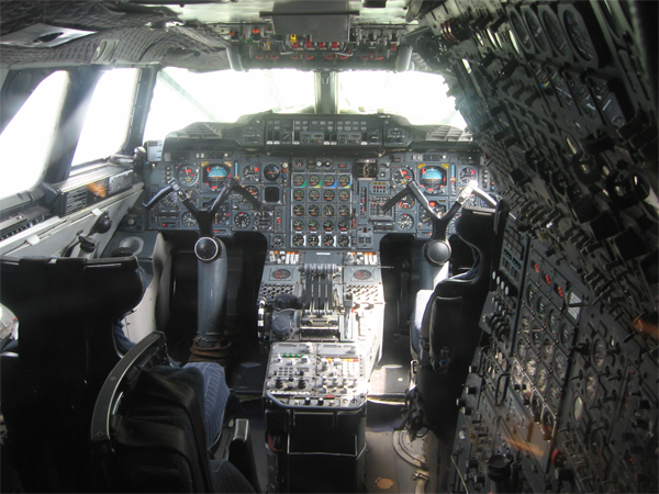 Cockpit du Concorde