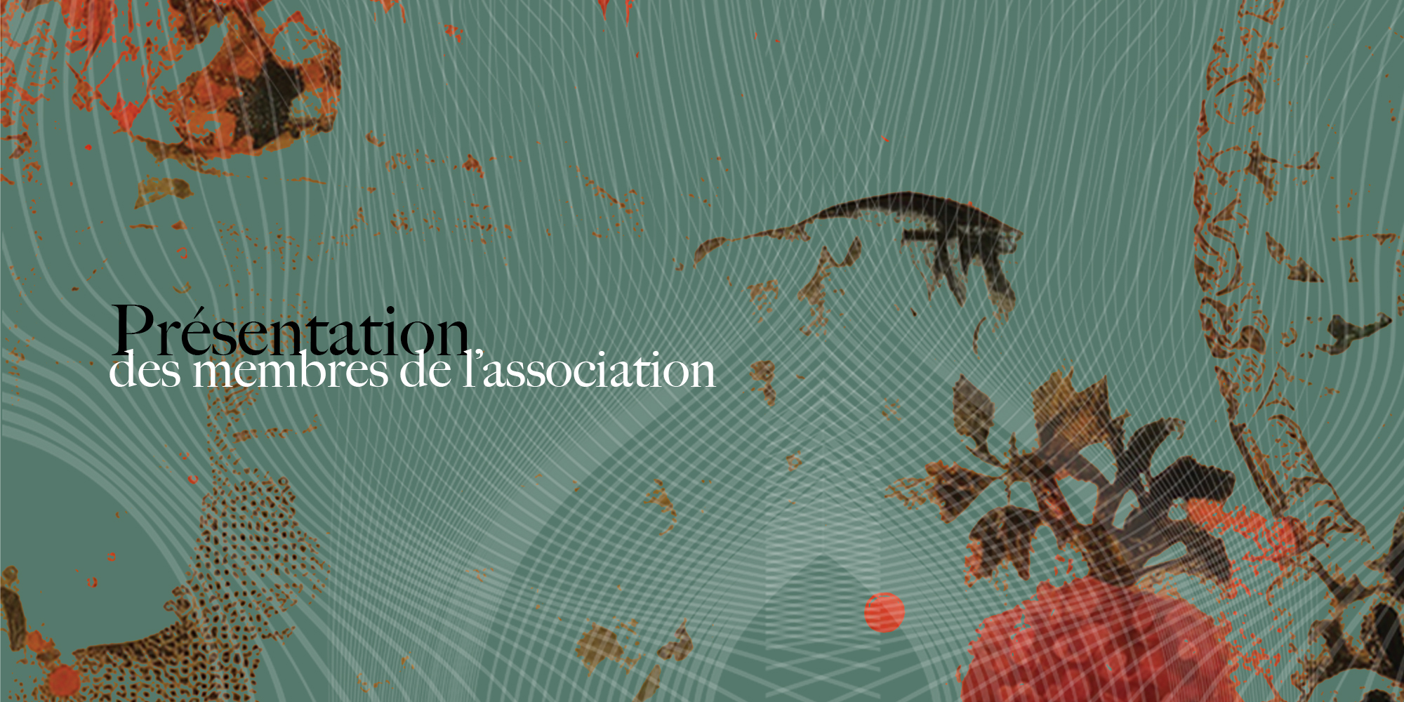 PRÉSENTATION DES MEMBRES DE L'ASSOCIAITON