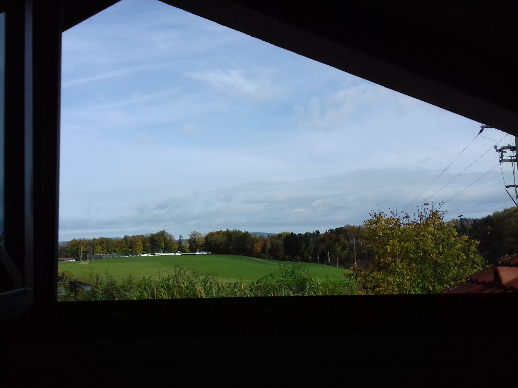 Blick aus dem Fenster