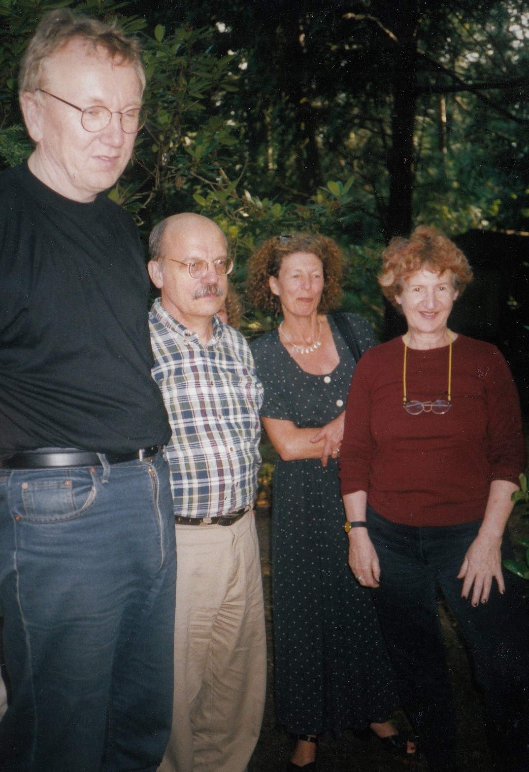 Ullrich Motz, Michael Schröter, Mirella Baldanza und Ulrike May