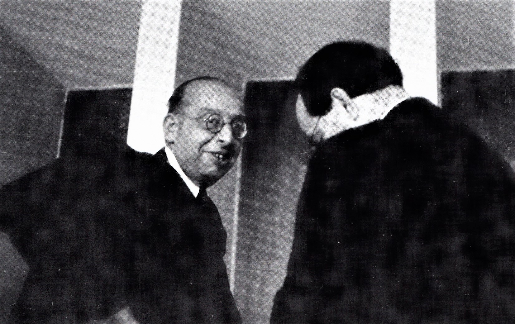 Hanns Sachs beim IPV-Kongress 1934 Luzern