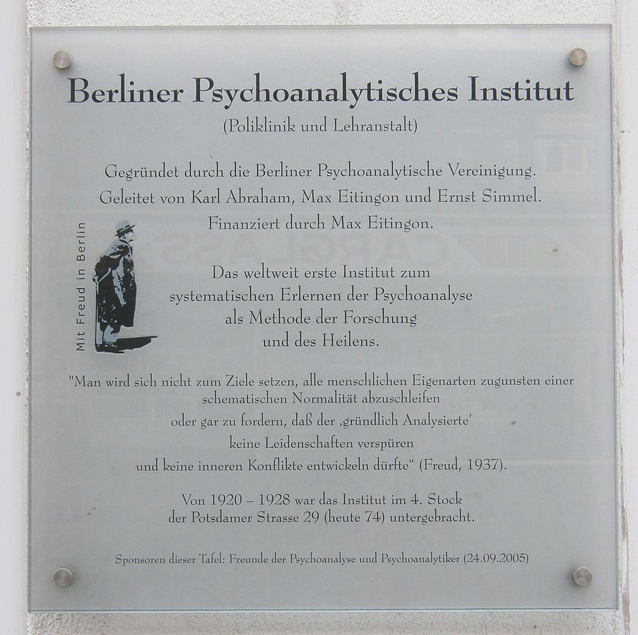 Berliner Psychoanalytisches Institut I