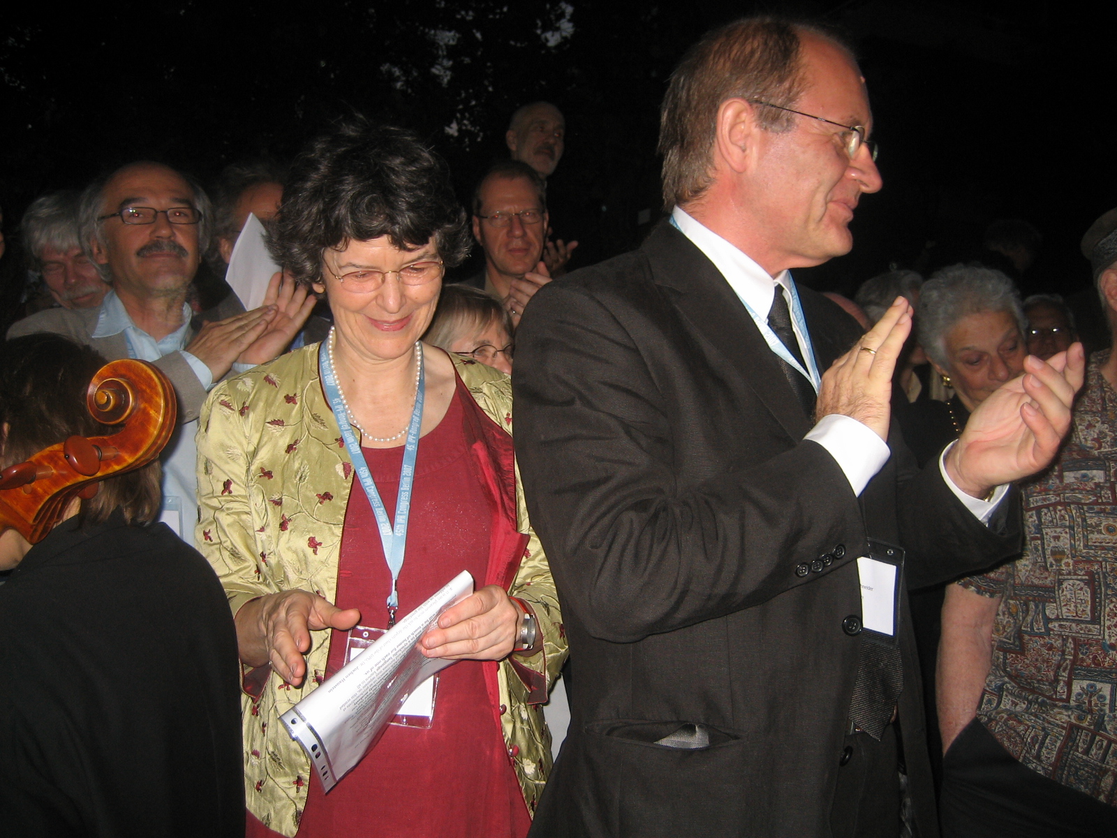 Dr. Regine Lockot, Dr. Thilo Eith (dahinter) und Dr. Gerhard Schneider