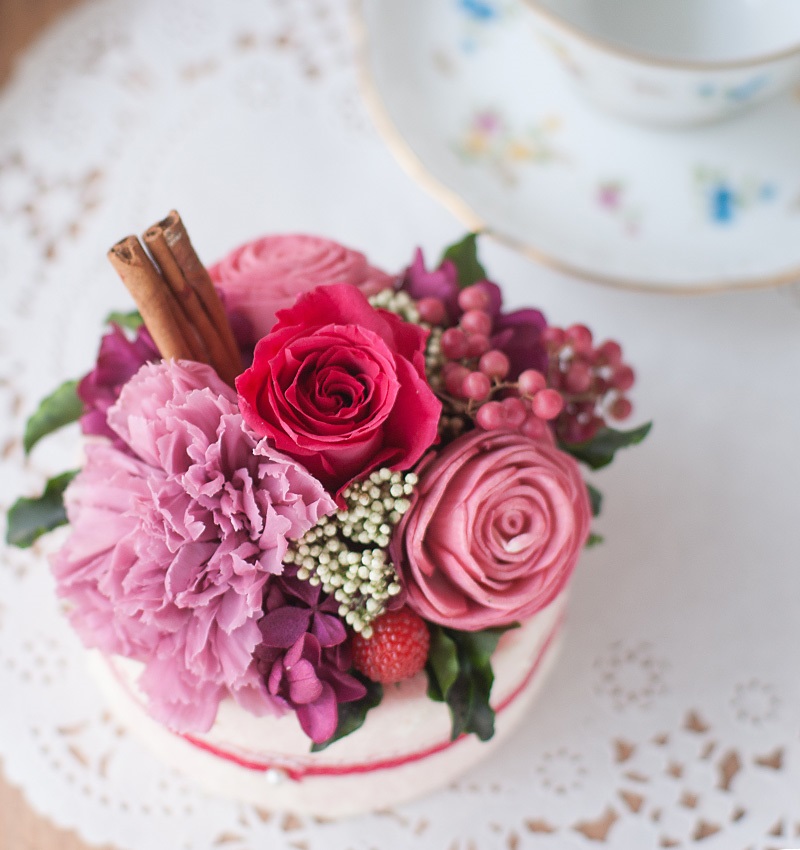 Flower Cake 南船場のフラワーショップ Tweelingトゥイーリング