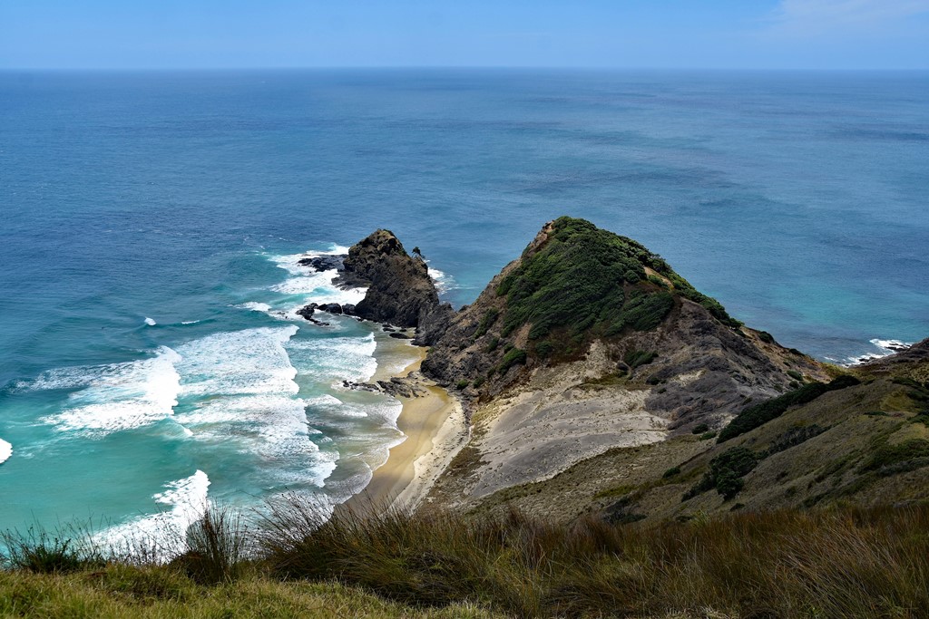 Cape Reinga... Tasmansee und Pazifik treffen aufeinander