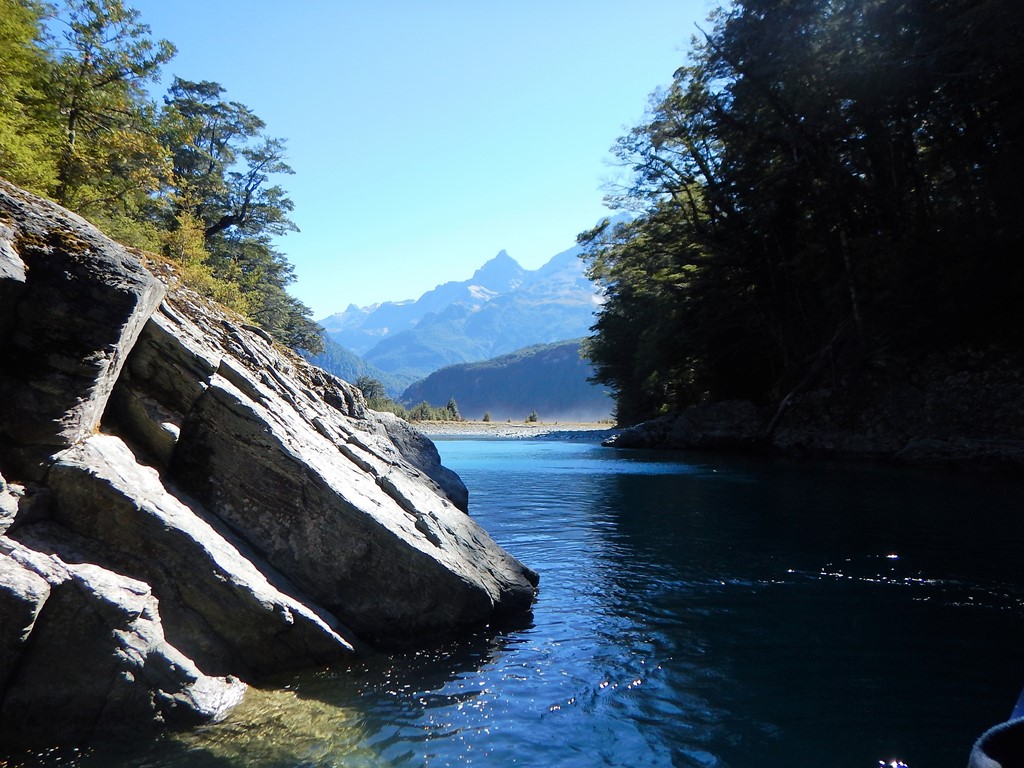 stilles Örtchen am Dart River