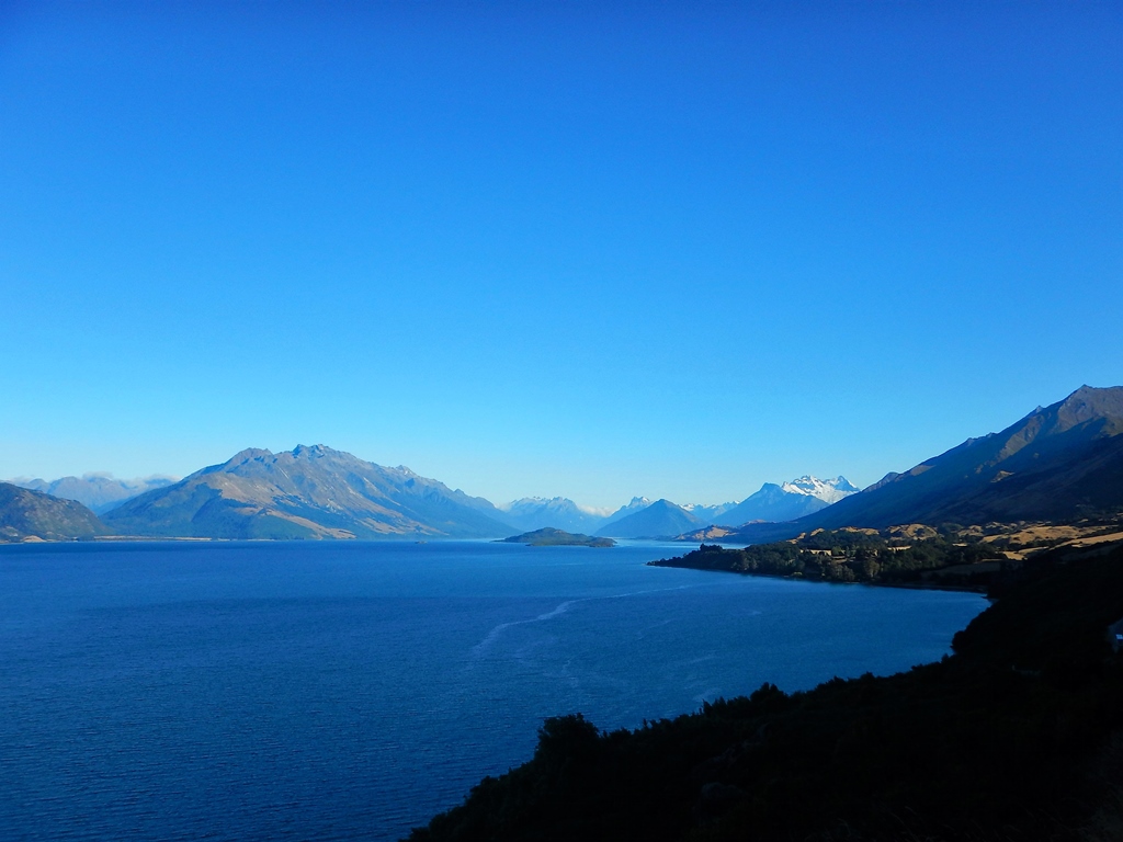 Lake Wakatipu und Glenorchie im Mount Aspiring NP