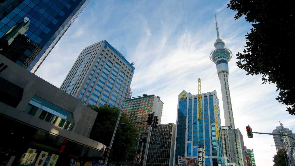 Downtown of Auckland