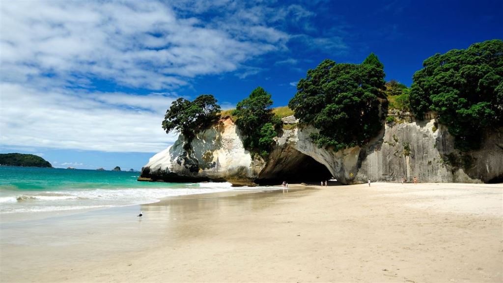 Cathedral Cove auf der Coromandel Halbinsel