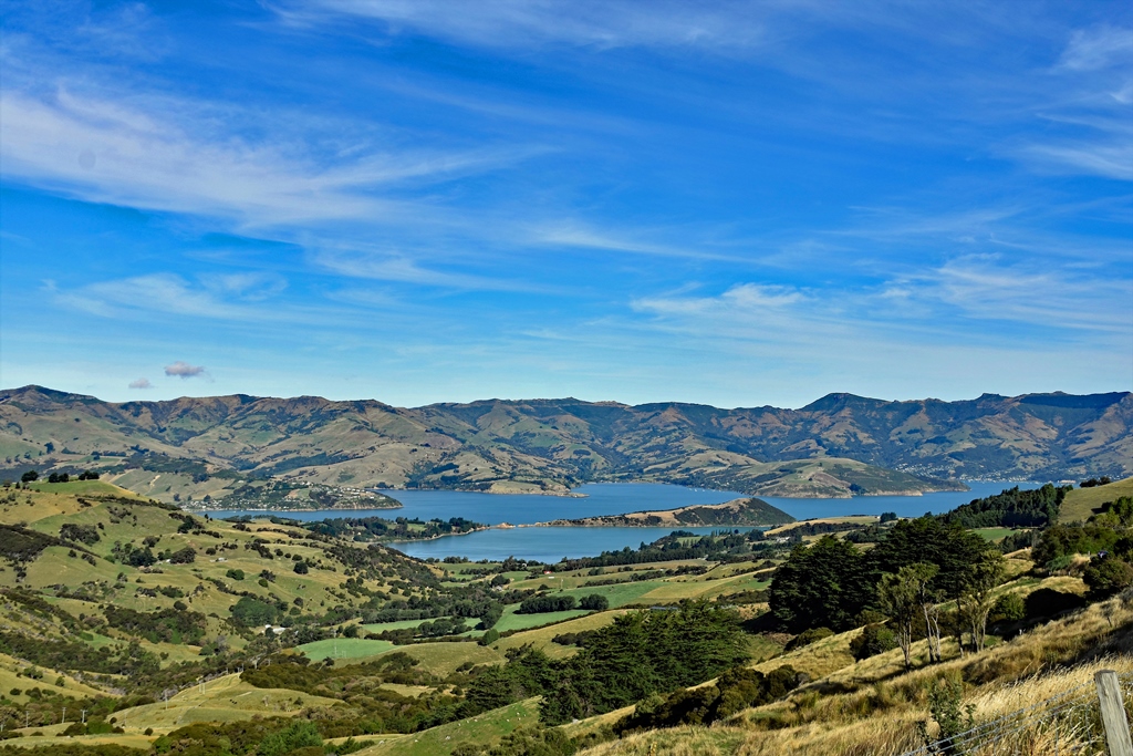 Banks Peninsula bei Christchurch