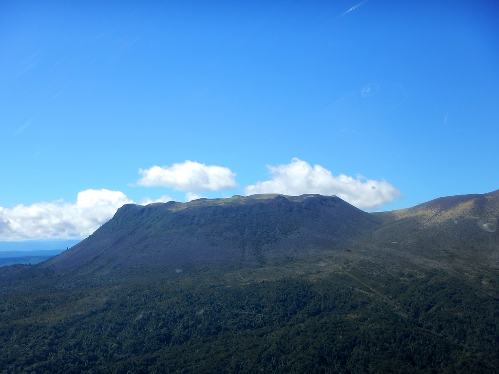 Mount Tarawera, der explodierte Vulkan