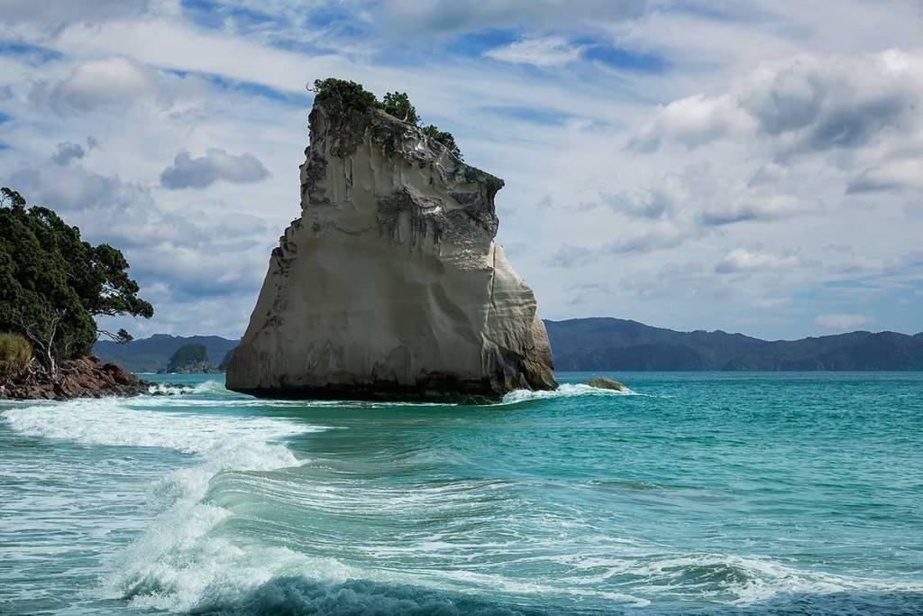 Te Hoho Rock bei Hahei, Coromandel Peninsula