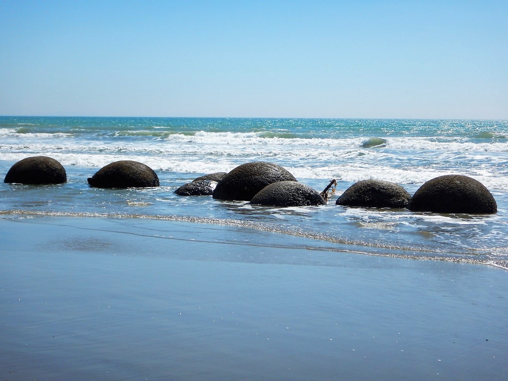 Die sagenumwobenen Moeraki Boulder