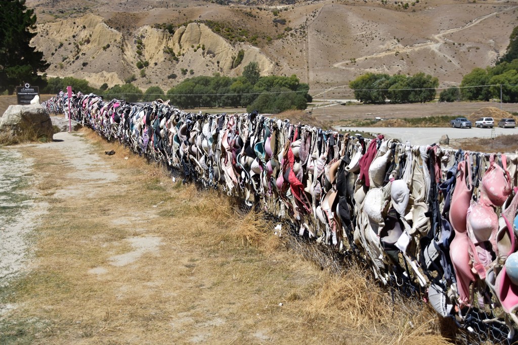 breast cancer monument near Queenstown