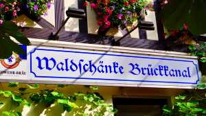 Biergarten Brückkanal