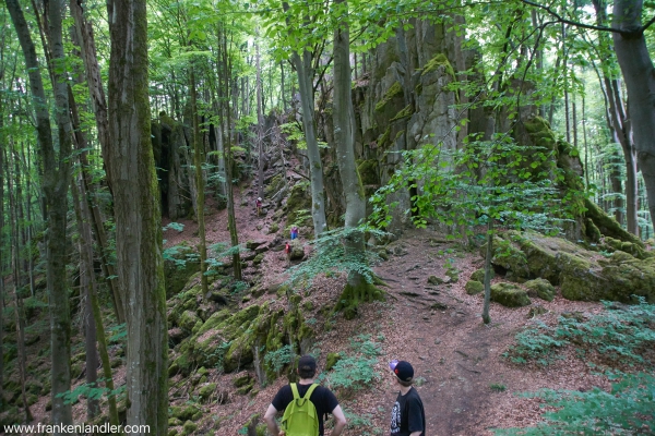 wandern in der fränkischen Schweiz